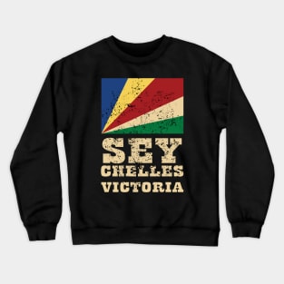 Flag of Seychelles Crewneck Sweatshirt